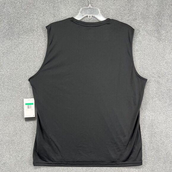 Nike DRI-FIT Swim Hydroguard Shirt Men's XL Black Sleeveless UPF+40 NESSA585 - Picture 2 of 16